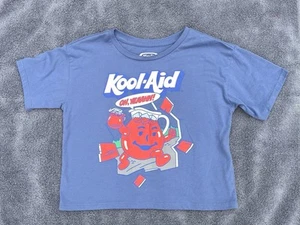 NWOT Cropped Retro Mr Kool Aid Man T-shirt, from 1980’s, Child M 7/8 “Oh, Yeah!” - Picture 1 of 8