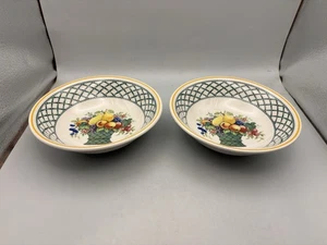 Villeroy & Boch Basket Soup or Cereal Bowl Set of 2 6" - Picture 1 of 3
