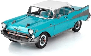 Metal Earth 1957 Chevrolet Bel Air 3D Metal Model Kit + Tweezers 00108 - Picture 1 of 3