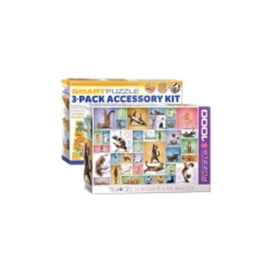 Eurographics Yoga Cats Puzzle with Accessory Kit - English Only - Image 1 of 2