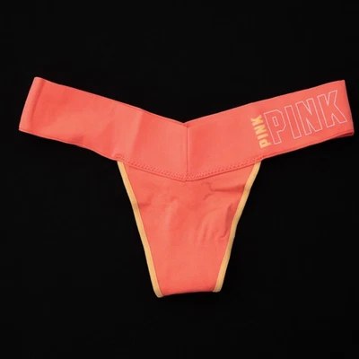 NUEVO Victoria's Secret VINTAGE 2016 ROSA Tanga Panty XS X-PEQUEÑO Foto 1 de 4
