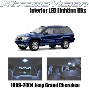 Xtremevision Interior LED for Jeep Grand Cherokee 1999-2004 (9 Pieces) Cool... - Picture 1 of 8