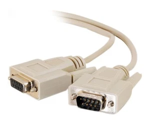 C2G 100ft DB9 M/F Extension Cable - Beige - Picture 1 of 1