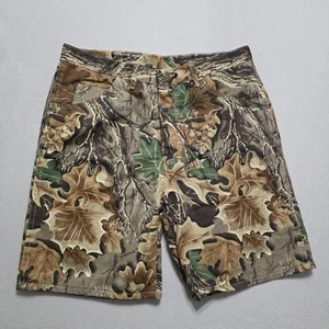 Vintage Men's Wrangler Rugged Wear Camo Shorts Advantage Camo Men's 36 USA Made - Picture 1 of 14