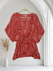 Victoria’s Secret Kimono Robe Women’s One Size Hearts Print Beach Cover Up $48 - Picture 1 of 17