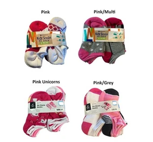 Member's Mark Girl's 10-Pack Ultra Lite Smooth Toe Seam No Show Socks - Picture 1 of 7