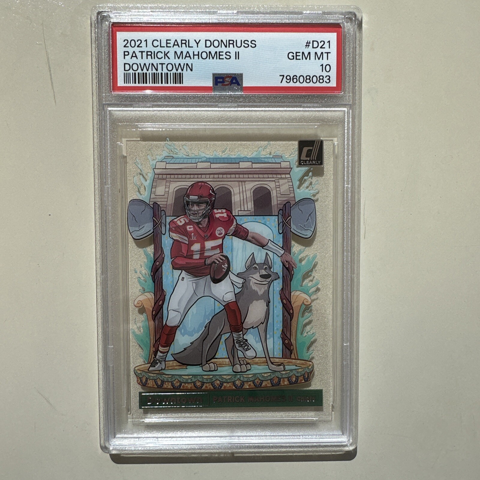 2021 Panini Clearly Donruss Football Patrick Mahomes II DownTown Pop 4 eBay 1/1