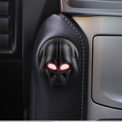 Matte Black Star War Darth Vader Car Engine Start Stop Push Button Switch Cover - image 1 of 4