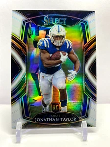 2020 Panini Select Rookie Club Level White Prizm # 35/35 Jonathan Taylor - Picture 1 of 2
