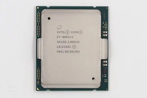 Intel Xeon E7-8891V4 2.80GHZ 10-Core 60MB FCLGA 2011 CPU P/N: SR2SQ Tested - Picture 1 of 2