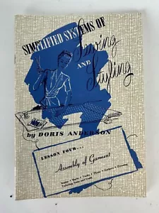 Sistemas simplificados de costura y estilo 1948 por Doris Anderson lección 4 - Imagen 1 de 1