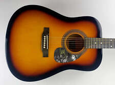 Oasis Liam Gallagher Autographed Signed Acoustic Sunburst Guitar ACOA