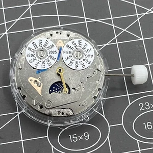 Shanghai Perpetual Calendar Mechanical Movement Replacement of ETA7751 - Picture 1 of 9