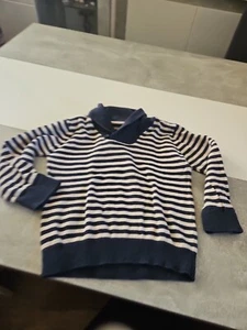 Baby Junge Pullover Gr. 80 blau/beige - Bild 1 von 3