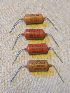 K40P-2 0.015-0.022-0.047 uF 400V PIO Paper-in-Oil Audio Capacitors, NOS ,Tested - Picture 1 of 45