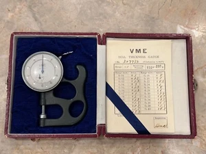 VME Dial Thickness Gauge 0.4-0.001 - Picture 1 of 13