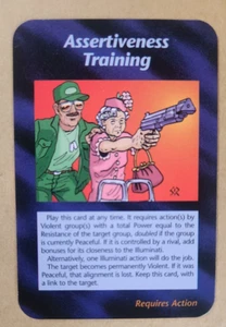 Illuminate New World Order card - assertiveness training #18 - Picture 1 of 2