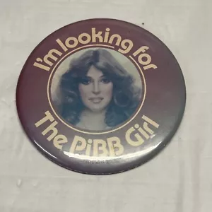 Looking For The PIBB Girl Button. Rare Recalled Banned 1980 - Picture 1 of 5