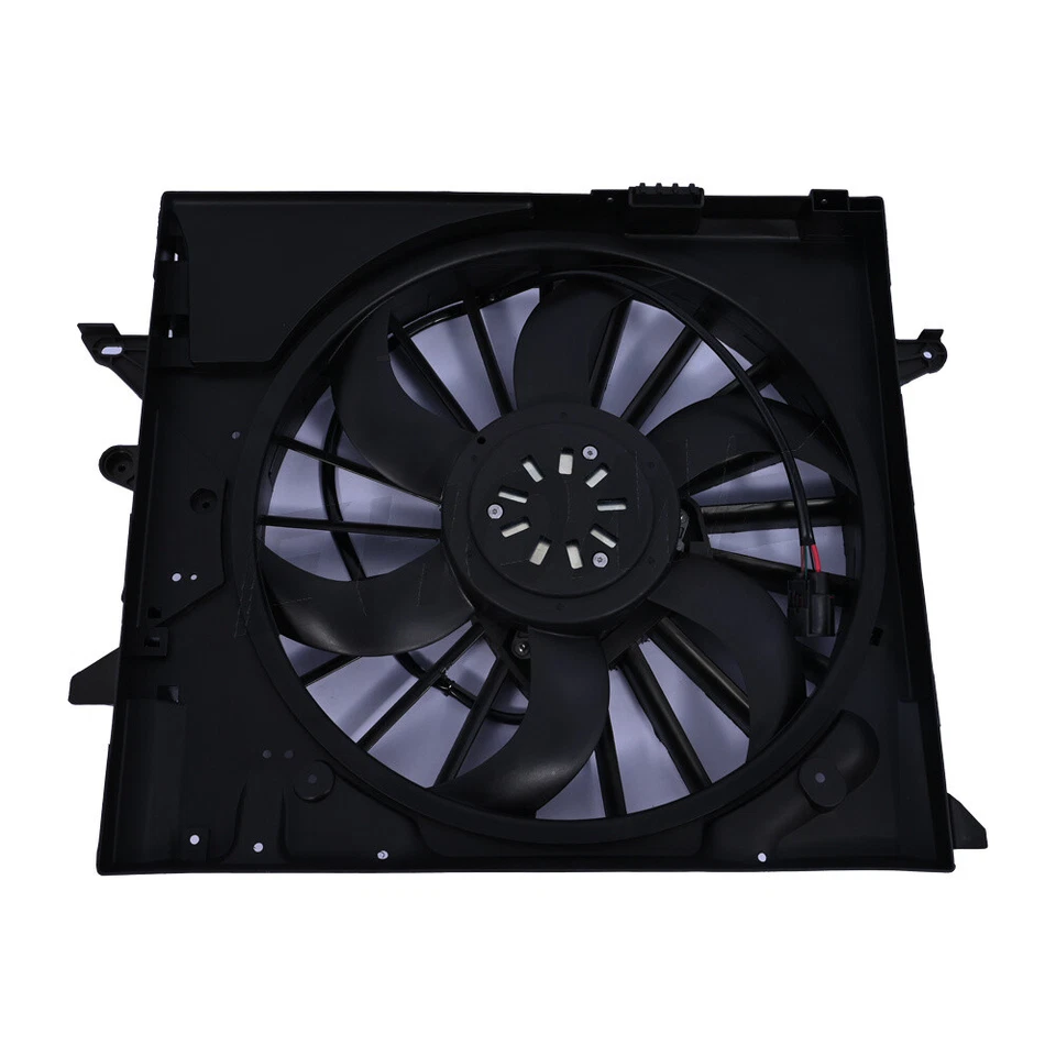 Engine Radiator Cooling Fan Assembly C2P16825 Fits 2009 2010 Jaguar XF 07-09 XKR - Image 1 of 4