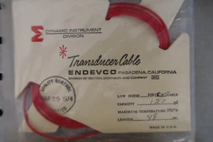 Endevco 3091C 48 Inch Low Noise Cable Assembly Wire 4ft 350F - Picture 1 of 2