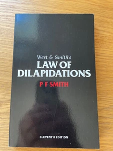 West & Smith's Law of Dilapidations by PF Smith, William Anthony West (New) - Picture 1 of 6