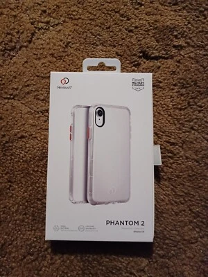 Nimbus 9 iPhone XR Phantom 2 Phone Case Clear Qi Wireless Charging Drop... - Image 1 of 2