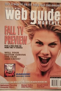 Web Guide Monthly September, 1998 (No Label) Fall TV Preview Kristen Johnson - Picture 1 of 6