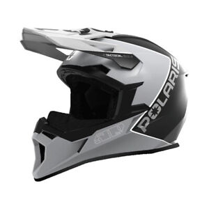 Polaris Youth Tactical 2.0 Snowmobile Helmet Fidlock Venturi Vent DOT ECE Grey