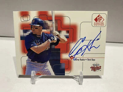 1999 SP Signature Edition Auto Cory Koskie Minnesota Twins Third Baseman - Изображение 1 из 2