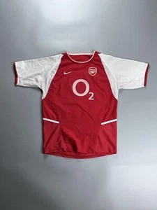 Nike Arsenal 2003 Home Soccer Jersey Red & White Short Sleeve - Picture 1 of 7