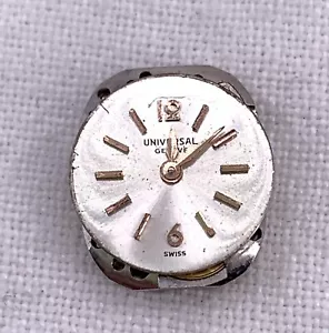 Universal Genève 581 Hand Manual 0 1/2in Doesn'T Works For Parts Watch Swiss - Picture 1 of 2
