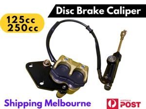 Hydraulic Rear Disc Brake Caliper System 125cc 250cc PIT PRO Quad Dirt Bike ATV - Picture 1 of 10