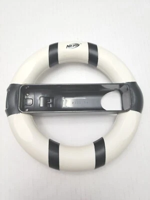 Nerf Wii Racing Wheel blanco y negro  Foto 1 de 2