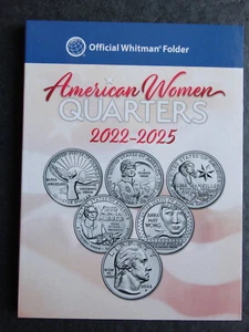 Damaged Whitman American Women Quarters Coin Folder 2022-2025 Album Book - Picture 1 of 9