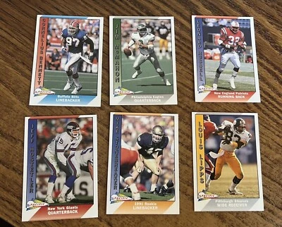 1991 Pacific Football Set Break -Singles - YOU PICK - Image 1 of 4
