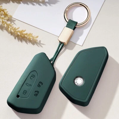 For VW Golf GTI MK8 ID.4 for Skoda Octavia TPU Car Key Fob Case Cover Bag Holder Foto 1 de 4