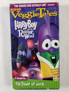 Veggie Tales Larry Boy and the Rumor Weed Video Tape VHS 1999 power of words - Picture 1 of 8