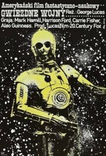 Star Wars 1978 POSTER Polish C3PO C-3PO Large Rare