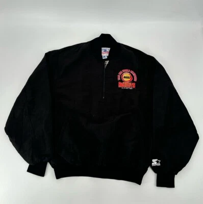Chaqueta de bombardero cortavientos grande vintage años 90 Houston Rockets Starter Champions Foto 1 de 4
