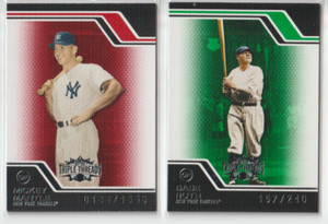 2008 TOPPS TRIPLE THREADS BASEBALL #'D INSERT VARIATIONS - PICK FROM LIST