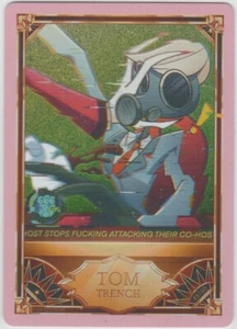 Hazbin Hotel Trading Card - Tom Trench 43/50 PINK FOIL - 2nd Edition - Picture 1 of 1