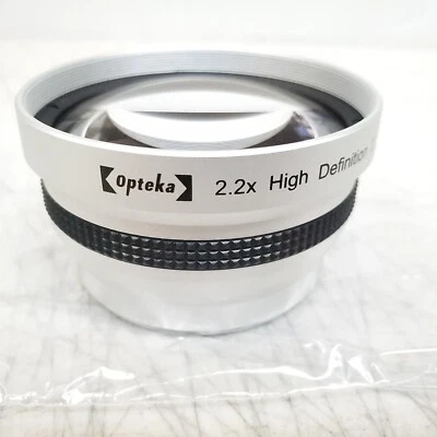 Opteka 58mm 2.2x High Definition II Telephoto Lens - Image 1 of 4