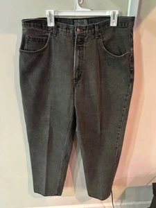 Men's Geoffrey Beene Black Jeans Size 38x30 #O3 - Picture 1 of 3