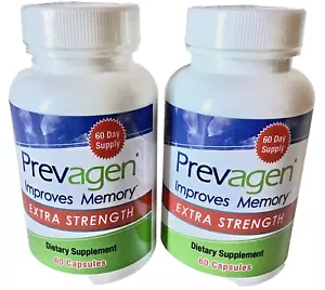 PREVAGEN EXTRA STRENGTH 20mg CAPSULES 60 Count - (2 PACK)120-DAYS SUPPLY SEALED* - Picture 1 of 2