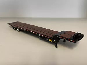 DCP 1/64 Black Landoll 440B-50CA Traveling Axle Trailer Tandem axle - Picture 1 of 3