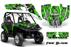 CAN-AM COMMANDER 800R 800XT 1000 1000XT 1000X GRAPHICS KIT DECALS STICKERS FBBG - Picture 1 of 1