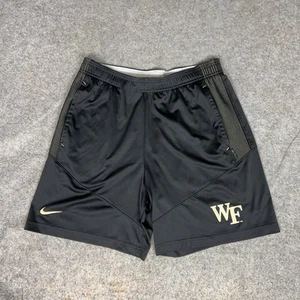 Wake Forest Demon Deacons Shorts Mens Small Black NCAA Basketball Dri Fit Nike - Picture 1 of 11
