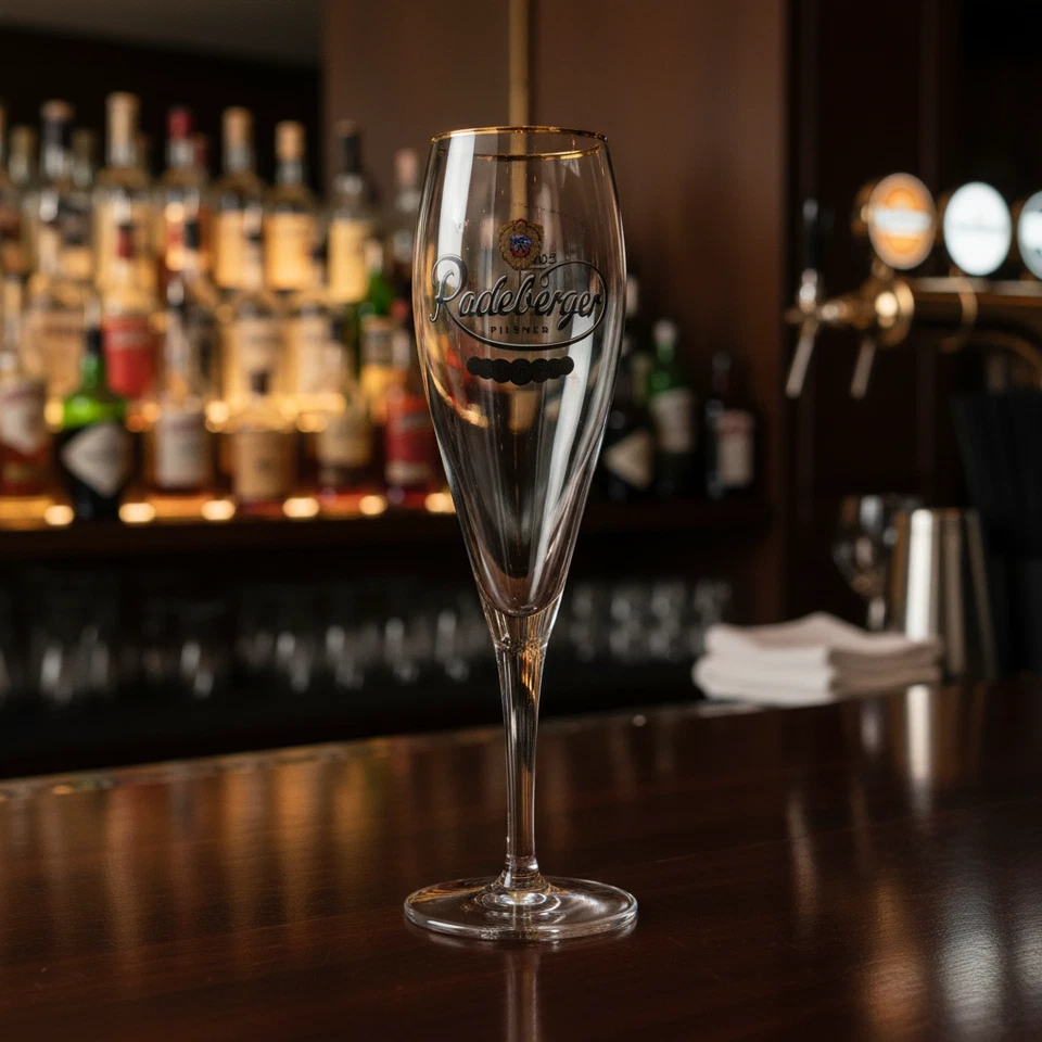 Radeberger Bier Glas 0,25l Tulpe Gläser NEU - Bild 1 von 1