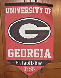 Georgia Bulldogs NCAA Felt Banner Pennant 17x26 Roll & Go - Picture 1 of 2