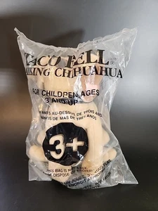 Taco Bell Plüsch Chihuahua Hund Taco Bell Barett Vintage versiegelt neu im Paket  - Bild 1 von 5